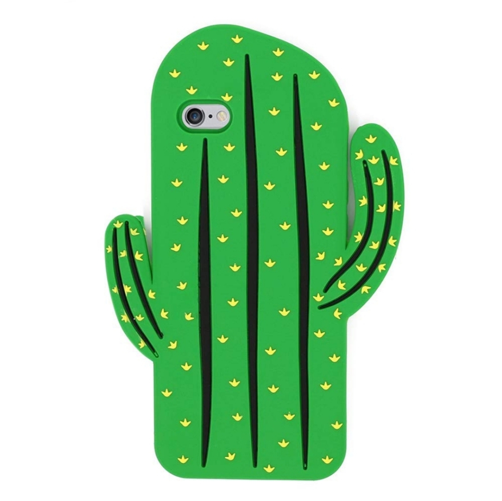 South Beach Cactus Silicone iPhone 8 Protective Case.